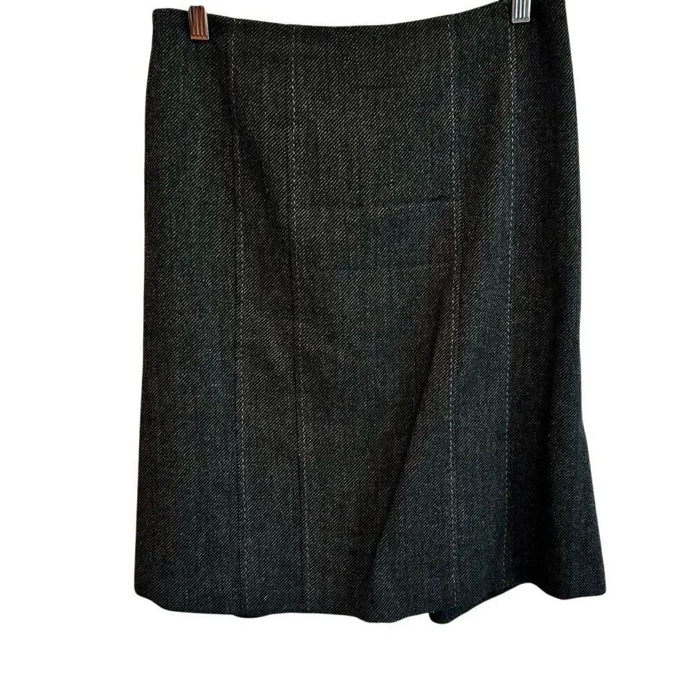 Rebecca Taylor Tweed Peplum Skirt